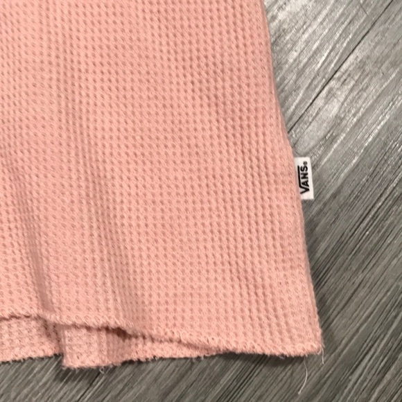VANS STAND DOWN L/S PEACH THERMAL TOP - Picture 6 of 9